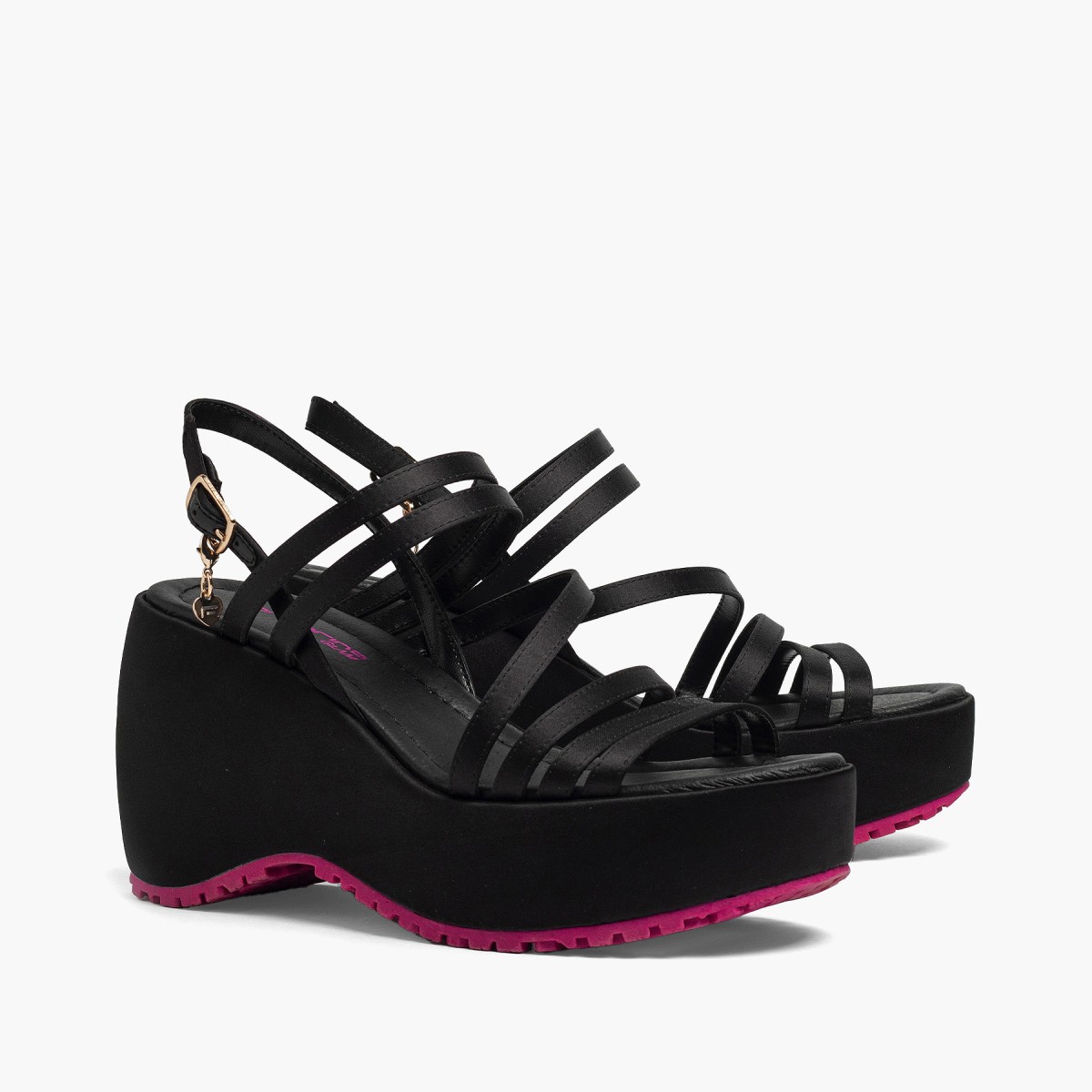 BUBBLE SATIN BLACK