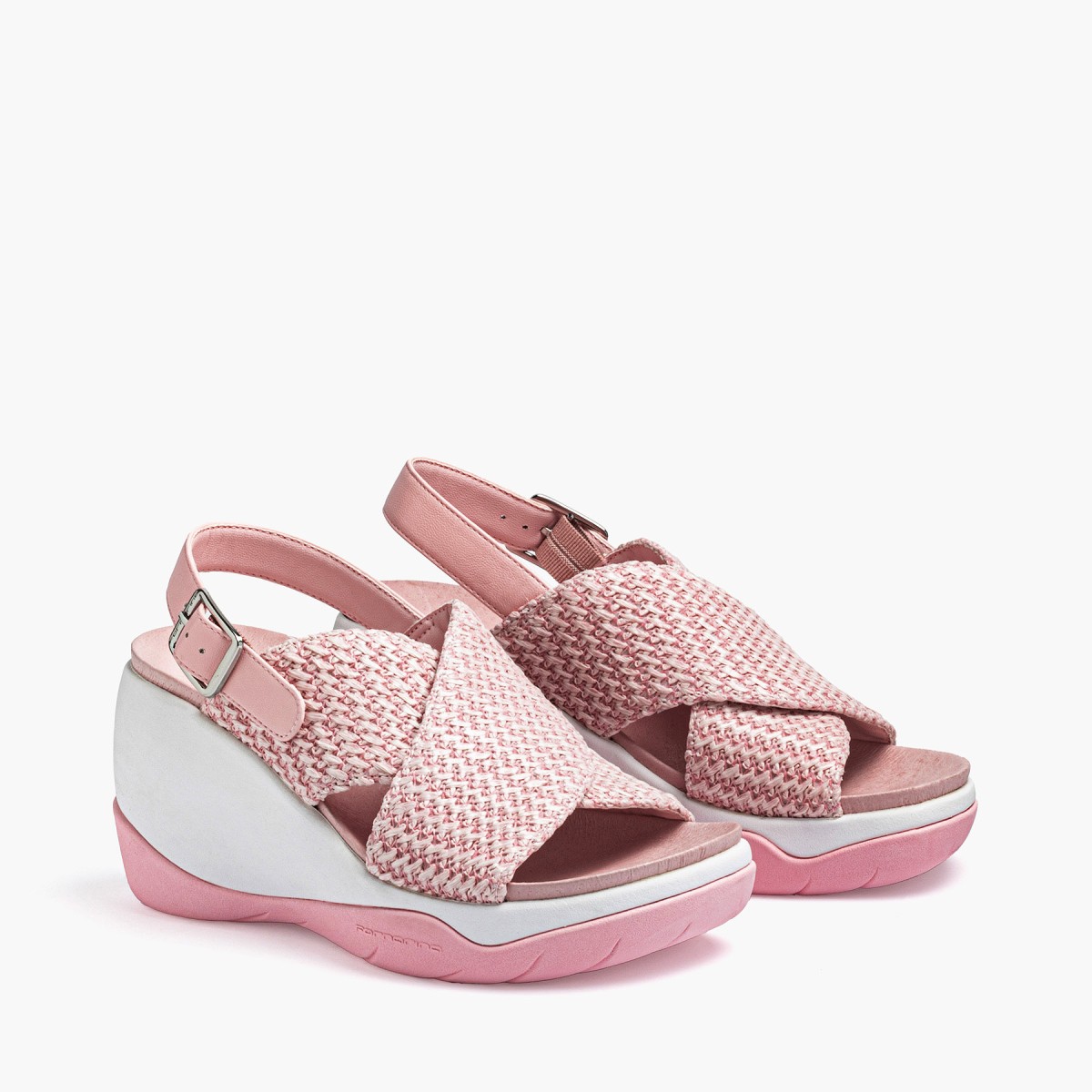 POWER WOODS RAFFIA PINK