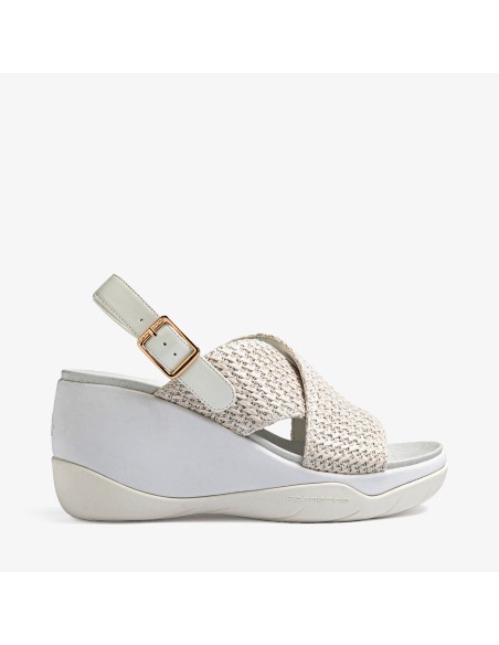 POWER WOODS RAFFIA WHITE