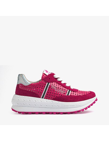 DOUBLE RUN HOLED FUXIA