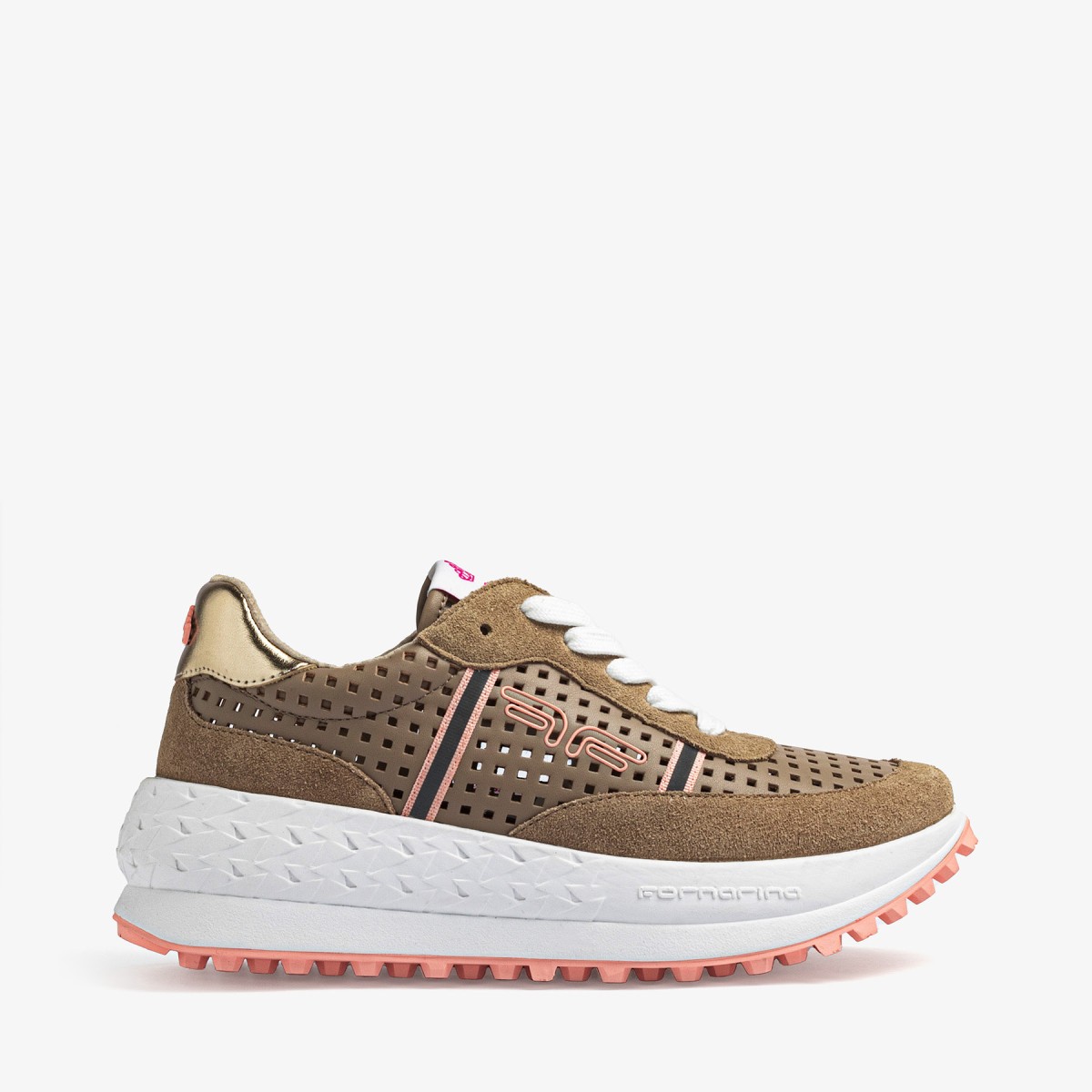 DOUBLE RUN HOLED TAUPE