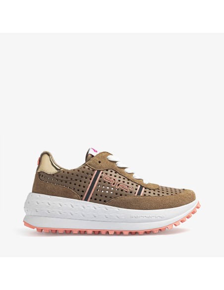 DOUBLE RUN HOLED TAUPE